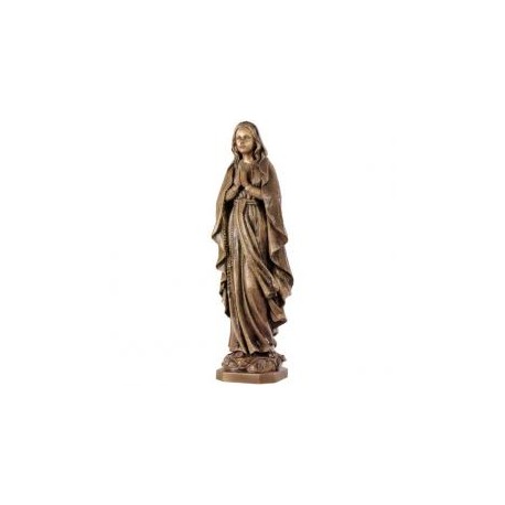 VIRGEN DE LOURDES DE BRONCE