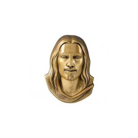 CARA CRISTO EN BRONCE