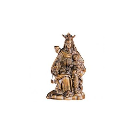 VIRGEN DEL CARMEN DE BRONCE