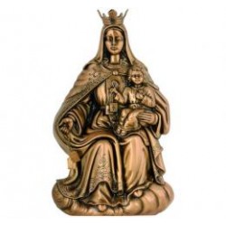 VIRGEN DEL CARMEN DE BRONCE