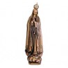 VIRGEN DE FÁTIMA DE BRONCE CON CORONA