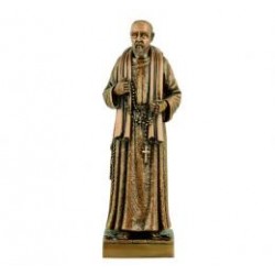 PADRE PÍO EN BRONCE