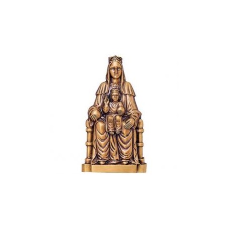 VIRGEN DE MONTSERRAT DE BRONCE