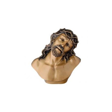 BUSTO CRISTO DE BRONCE