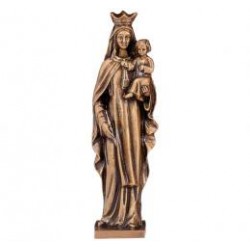 VIRGEN DEL CARMEN DE BRONCE