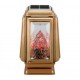 FAROL DE BRONCE CON PLACA SOLAR