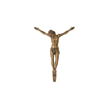 CRISTO DE BRONCE ACABADO EN BRONCE