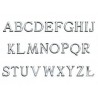 LETRAS ACERO INOXIDABLE CARÁCTER ROMANO