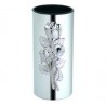 BÚCARO ACERO INOXIDABLE CON FLORES
