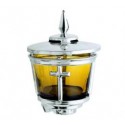 FAROL ACERO INOXIDABLE CON BASE