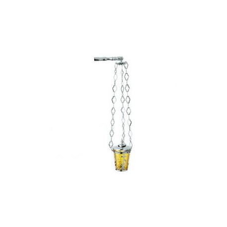 FAROL COLGANTE ACERO INOXIDABLE CON SOPORTE