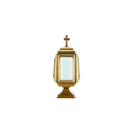 FAROL DE BRONCE CON BASE