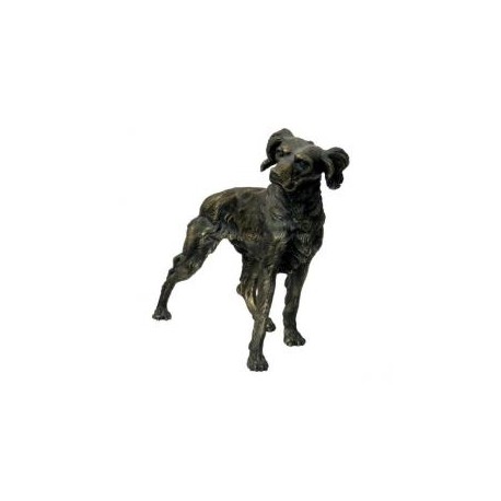 PERRO SETTER DE BRONCE