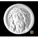 ECCE-HOMO DE MÁRMOL SINTÉTICO ACABADO CUERO