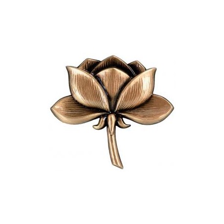 FLOR DE LOTO DE BRONCE