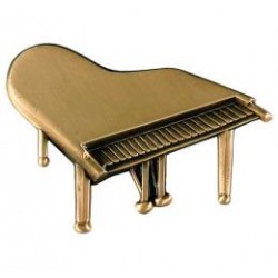 PIANO DE COLA DE BRONCE