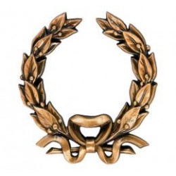 CORONA DE LAUREL DE BRONCE