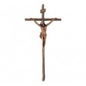 CRUCIFIJO DE BRONCE CRUZ DE TRONCO