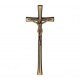 CRUCIFIJO DE BRONCE CRUZ RAYADA